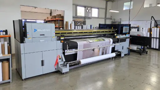 UV hybrid printer