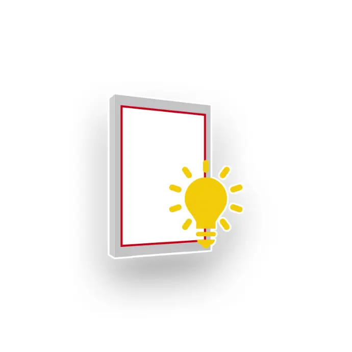 Backlit-Stoff 235g/m²