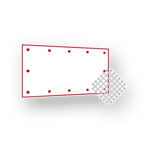 Mesh PVC B1 250g/m² (haut-parleur)